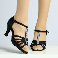 Chaussures de danse latine pour femmes, chaussures de salsa pour femmes, chaussures de danse de salon, vente en gros de chaussures à talons hauts