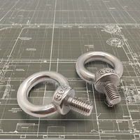 M4 M8 M3 Oeillet M2 5Mm M10 M12 BS Boulons Lag M24 JIS Écrou 580 Levage Ovale Porte 12Mm M 12 Bois Utilise Long Anneau M15 Plat 5 Din Plain