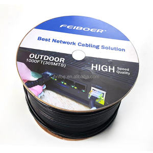 Cable de Red para Exteriores Cat5 Cat6 para Cámara, Cable <span class=keywords><strong>UTP</strong></span> Ethernet LAN Cat6 Blindado, Caja de 305m <span class=keywords><strong>UTP</strong></span> FTP SFTP - Product Image 2