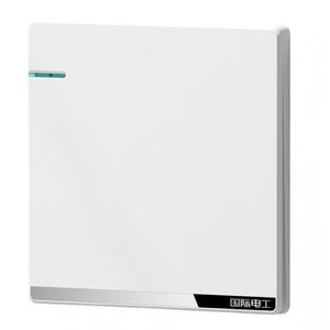 Wall Switch And Socket Panel 86 Type 16A 1 Gang 1 Way 5 Outlets Ultra Thin White PC Material For Home Use - Product Image 2