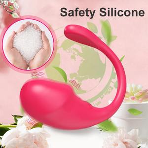 Girlspower APP Control Bluetooth cinta telur bisa dipakai <span class=keywords><strong>Stimulator</strong></span> untuk wanita mainan dewasa telur Mini bergetar bola Kegel telur - Product Image 6