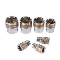 Ensemble d'outils de réparation automobile multifonctionnel de 37 pièces, clé à cliquet, jeu de douilles, acier au chrome-vanadium 1/2, matériel d'entretien automobile