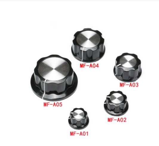 10 шт. потенциометра 6 мм отверстие MF-A01 MF-A02 MF-A03 MF-A04 MF-A05 поворотный переключатель ручки