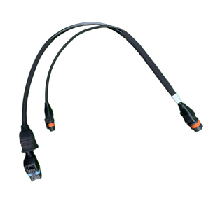 Câble adaptateur de buse centrifuge pour drone agricole T50 (arrière) - Compatible, en cuivre noir et PVC, composant agricole efficace - Product Image 2
