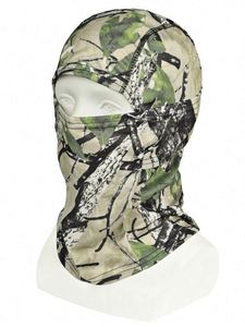 Casquette tactique d'extérieur camouflage tricotée anti-UV réglable en Spandex/Polyester à fermeture élastique, visière plate, style simple et séchage rapide - Product Image 2