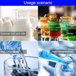 Sanitär-Zentrifugalpumpe Lebensmittelqualität Edelstahl selbstprägefähig hygienisch sanitär Milch-Zentrifugalpumpe für niedrige NPS - Product Image 5