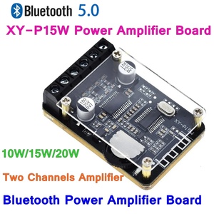 XY-P15W 5.0 Stereo Power <b>Amplifier</b> Board, 10W/15W/20W 12V-24V High Power Digital Audio <b>Amplifier</b> Module - Product Image 2