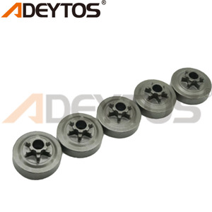 Tambour d'embrayage de tronçonneuses à essence ADEYTOS 3/8 "6T adapté aux tronçonneuses chinoises 2500 25cc - Product Image 3
