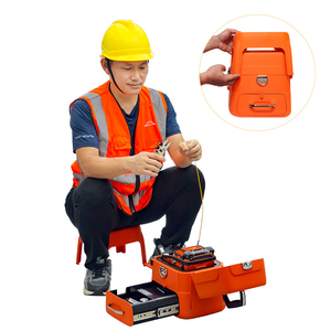 Épisseuse par fusion <span class=keywords><strong>de</strong></span> fibres optiques AI-9 à alignement <span class=keywords><strong>de</strong></span> cœur 6 moteurs SC FTTH, épissage rapide en 5s, OPM VFL, batterie 7800mAh, pour construction <span class=keywords><strong>de</strong></span> lignes troncales - Product Image 5