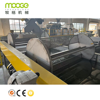 Ligne de recyclage et de lavage automatique de bouteilles PET de 6000 kg/h avec machine de déshydratation