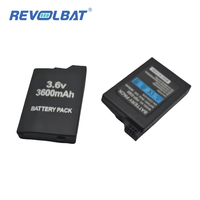 Batterie de remplacement Revolbat pour PSP 2000 PSP 3000 PSP-S360 3.6V 2400mAh 3600mAh Li-ion