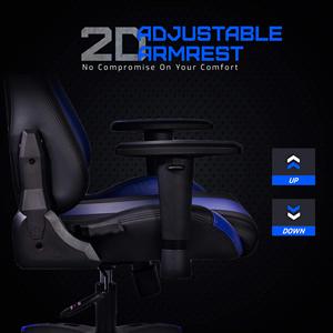 Chaises <span class=keywords><strong>de</strong></span> bureau ergonomiques à hauteur d'accoudoir réglable Chaises <span class=keywords><strong>de</strong></span> bureau d'ordinateur <span class=keywords><strong>de</strong></span> course pour adultes et adolescents - Product Image 5