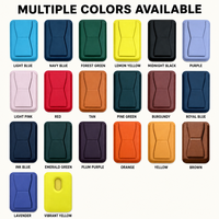 Porte-cartes magnétique en gros, 13 aimants N52, support simple couche en cuir PU Magsafe, portefeuille pour cartes de téléphone, stock disponible