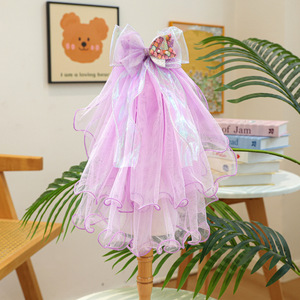 Verschiedene Schleier-Designs <span class=keywords><strong>2026</strong></span> Neue Haustierprodukte Hundebekleidung Zubehör Hunde-Hochzeitsschleier - Product Image 2