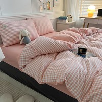 Drap de lit en polyester vente en gros ensembles de housses de couette bon marché linge de lit personnalisé ensemble de literie housse de couette ensemble de luxe