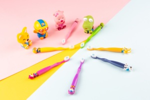 Wholesale Korea Custom Pororo Kids <b>Toothbrush</b> 1pc Children Oral Care Soft <b>Toothbrush</b> Made in Korea Character Gift - Product Image 4