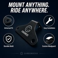 Guardabarros para Scooter Eléctrico Carbonrevo, Protector contra Salpicaduras para Xiaomi Pro 2, para Uso Diario, Duradero, Fácil Instalación