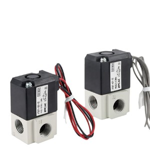 โซลินอยด์วาล์ว ZPCAC แบบสองตำแหน่งสามทาง ขนาด 1/4 นิ้ว DC24V วาล์วควบคุมสุญญากาศ VT317V 0-10 บาร์ - Product Image 1