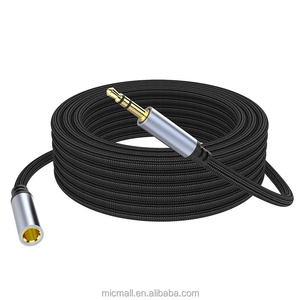 <span class=keywords><strong>Cable</strong></span> de Extensión de Audio <span class=keywords><strong>para</strong></span> <span class=keywords><strong>Auriculares</strong></span>, <span class=keywords><strong>Cable</strong></span> de Audio de 3.5mm <span class=keywords><strong>para</strong></span> Micrófono de Computadora, <span class=keywords><strong>Auriculares</strong></span>, Karaoke - Product Image 1