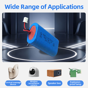 แพ็คแบตเตอรี่ลิเธียมไอออน7.4V 2600mAh ชาร์จได้18500 2S1P สำหรับไฟ LED สินค้าพรีเมียม - Product Image 4