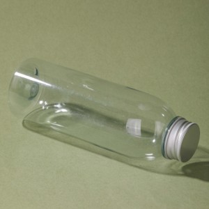 Bouteilles de jus en plastique PET de 16oz 500ml contenants vides et transparents bouteille de jus de lait d'eau ronde <span class=keywords><strong>Cosmo</strong></span> avec bouchon - Product Image 6