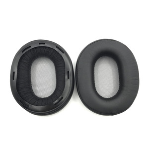 Coussinets d'oreille de remplacement en cuir protéiné pour écouteurs audio haute résolution Sony MDR-1A MDR-1ADAC MDR1A 1A 1ADAC - Product Image 3