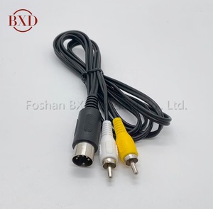 Câble AV pour <span class=keywords><strong>Sega</strong></span> Megadrive 1 MD1 et <span class=keywords><strong>Master</strong></span> System câble RCA pour Mega Drive pour Genesis câble de plomb vidéo AV 1.8m - Product Image 2