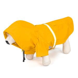개 비옷 후드 슬리커 비 개 재킷 판초 후드 스트립 반사 - Product Image 3