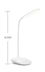 Abrazadera <span class=keywords><strong>Lámpara</strong></span> de mesa Sala de estar Escritorio Mesita de noche Lámparas de mesa modernas simples con puerto USB - Product Image 2