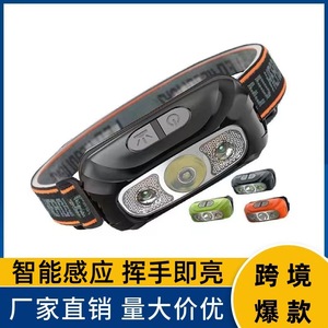 LED Headlamp Rechargeable USB 800mAh White <b>Light</b> For <b>Night</b> Running Fishing Patrol - Product Image 5
