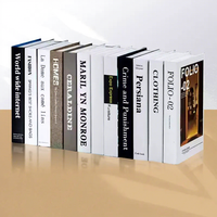 Livre de présentation décoratif personnalisé pour table basse, impression de livres à couverture rigide laminée, livres de présentation OEM pour la décoration intérieure de la maison et des hôtels