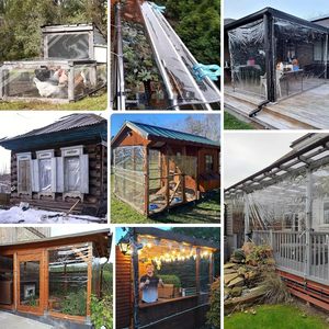 Liyuan, <span class=keywords><strong>PVC</strong></span> <span class=keywords><strong>transparente</strong></span>, impermeable, resistente al desgarro, impermeable, vinilo, toldo <span class=keywords><strong>transparente</strong></span>, dosel, recinto para Patio, <span class=keywords><strong>lona</strong></span> de vidrio suave - Product Image 3