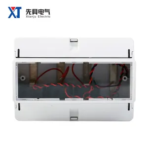 ABS Internal Transformer Three Phase 4P Power Electricity Meter Housing Plastic Enclosure Box Electric Energy Meter Shell