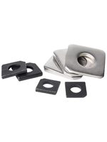 GB853 Square Taper Washer, Carbon Steel / 304 Stainless Steel Square Bevel Washer for Channel Steel