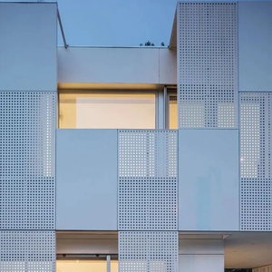Pannello in Alluminio Perforato con Grafica Personalizzata per Rivestimento di Facciate di Edifici Esterni - Product Image 6
