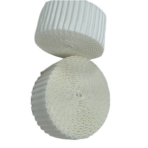 Filtre à papier humidifiant pour nez artificiel 17mmx30mm, cartouche filtrante de remplacement blanche ondulée pour ventilateur - Product Image 2