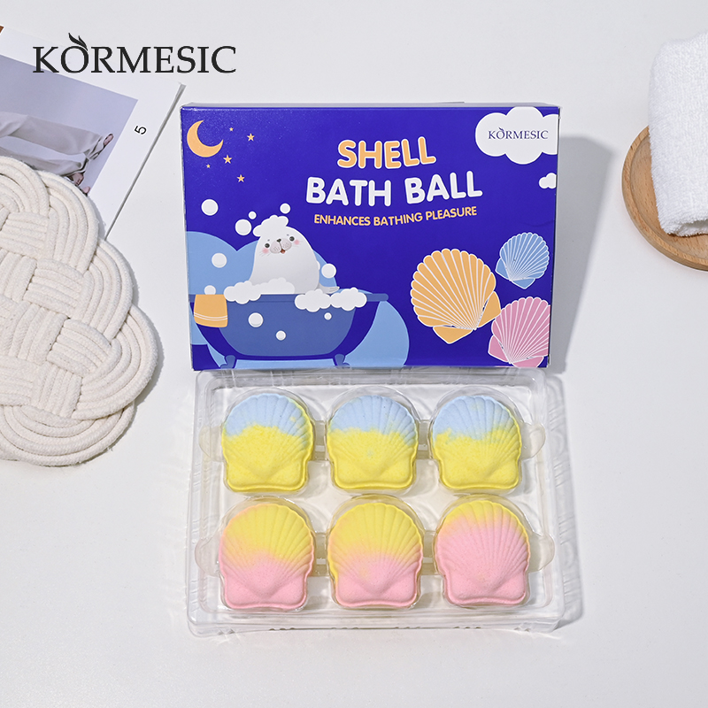 KORMESIC Fizzies сухой кожи ручной работы пузырь душ роскошные принадлежности для ванны увлажняющие спа-100% натуральные ингредиенты оболочки бомбы для ванны