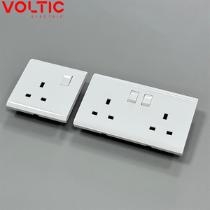 Thiết kế mới của anh chuyển đổi tiêu chuẩn tường 1/2 cách 1/2/3/4 gang đẩy nút Thiết bị chuyển mạch và ổ cắm cho nhà - Product Image 3