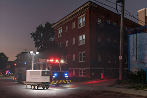 Xây dựng trang web chiếu sáng tháp 2kw Kính thiên văn di động tháp ánh sáng với pin lithium 100kwh với giám sát - Product Image 6