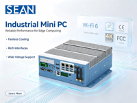 SEAN KMDA-5610-S002 Yüksek Performanslı Fansız Endüstriyel Bilgisayar Intel I3 I5 I7 I9 8./9. Nesil Coffee Lake LGA1151 CPU/OEM