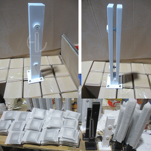 ราวบันไดกระจกดีไซน์ทันสมัยขายดี พร้อมจุกกระจกสำหรับรั้ว - Product Image 3