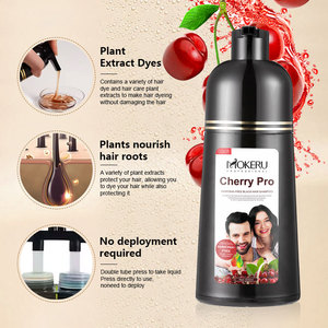 Productos de <span class=keywords><strong>Tinte</strong></span> para el Cabello de Fabricación China, 400 ml, Marca Privada Personalizada, Champú para Cabello Negro, 100% de Cobertura para Cabello Blanco - Product Image 4