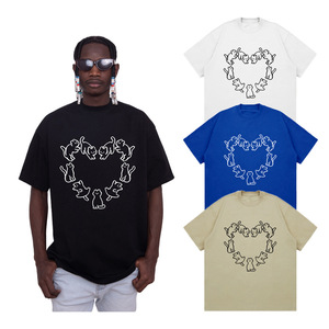 เสื้อแขนสั้นทรงหลวมสำหรับผู้ชายผู้หญิงเสื้อทรง3D สำหรับฤดูร้อนทรงหลวมพิมพ์ลายแมวที่มีเสน่ห์ - Product Image 4