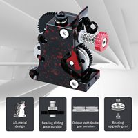 Extrudeuse d'imprimante 3D dent hélicoïdale grand engrenage POM Drive Ender 3 V2 engrenage d'extrudeuse toutes pièces métalliques roue motrice résistante à l'usure