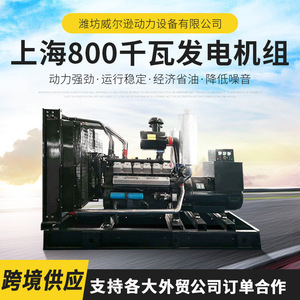 Groupe électrogène diesel Shanghai Cap 500 kW 380 V 50 Hz pour alimentation de secours d'hôpital - Product Image 4