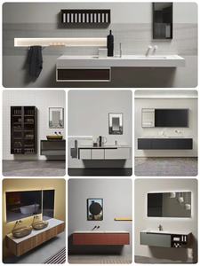 Meubles de <span class=keywords><strong>cuisine</strong></span> modulaires sur mesure en bois massif et mélamine écologique, prêts à l'emploi avec évier intégré, design moderne - Product Image 4