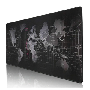 Tapis de souris gaming avec <span class=keywords><strong>carte</strong></span> du monde, grand format, étanche, en caoutchouc naturel, pour jeux <span class=keywords><strong>Warcraft</strong></span>, Dota et LOL, nouveau modèle - Product Image 1