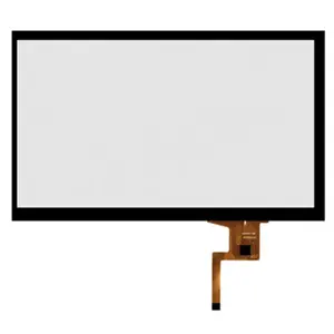 OEM 10.1 Inch Capacitive Touch Screen Digitizer 235X143 Mm I2C Antarmuka untuk Industri Layar Sentuh Kit