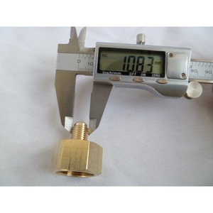 Pressure <b>Gauge</b> Oxygen <b>Gauge</b> Connector M16x1.5 To M11 1/4 Inch Copper Adapter Internal <b>Thread</b> - Product Image 1
