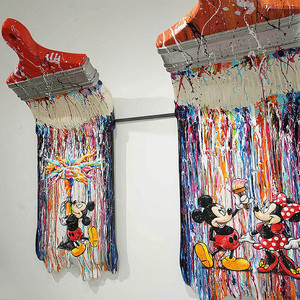 Escultura de pincel de pintura Arte de esculturas modernas famosas para galería - Product Image 6